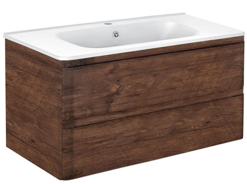 Тумба подвесная Vincea Vico 1000 R.Wood VMC-2V100RW