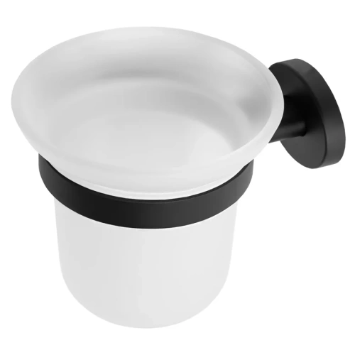 Ёршик настенный Rea black matt 77093