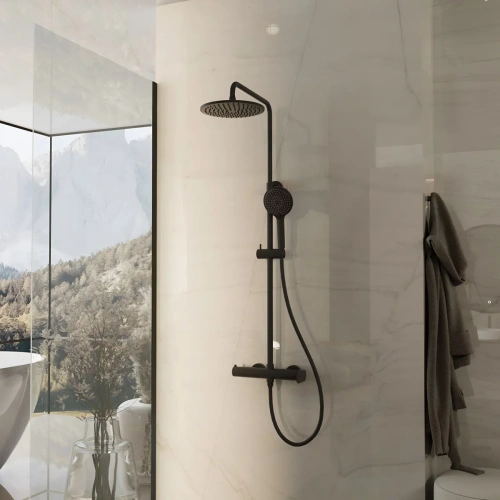 Душевая система Vincea Rondo VSFS-1R0MB