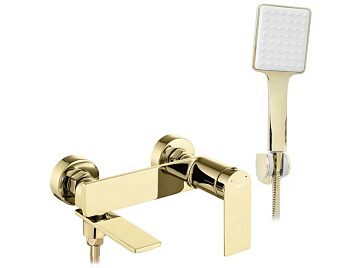 Смеситель для ванны Rea Storm Gold B9985