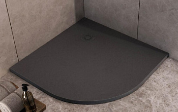 Душевой поддон Kolpa-san Hopp R 100x100 R55 antracit 575590