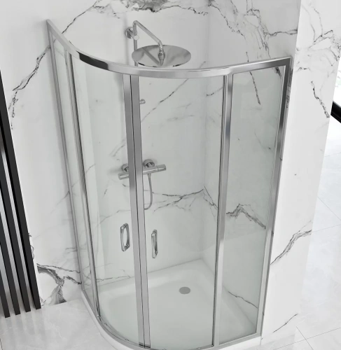 Душевой уголок Rea Look Chrome 80x80 K7904