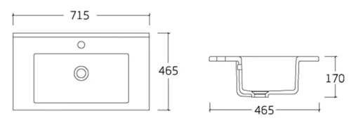 Раковина Vincea VBS-13970
