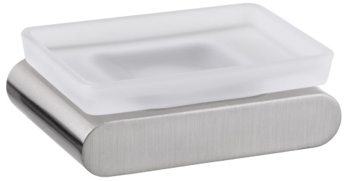 Мыльница Remer Lounge LN10NP, никель брашированный