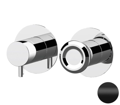 Смеситель для душа Remer Element ET92ZPNO, черный матовый