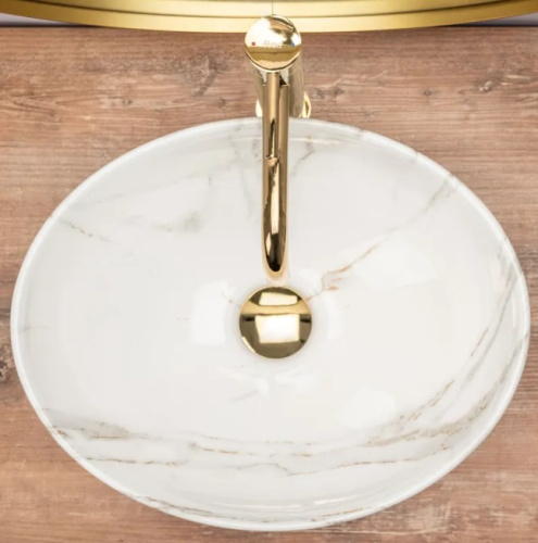 Умывальник Rea Sofia Shiny Aiax U6597