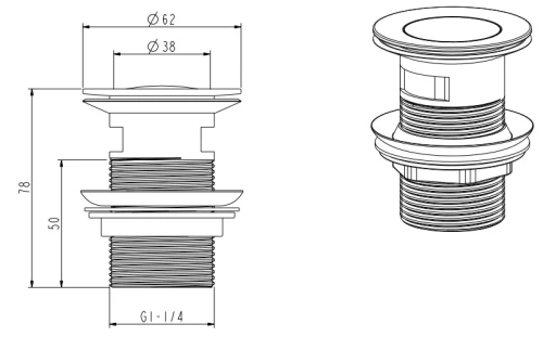 Смеситель для раковины Nemo Round NM-2312MB matte black