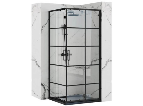 Душевой уголок Rea Concept Black 80x100 K6389