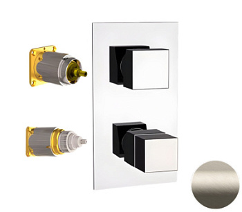 Смеситель для душа Remer Q-Elegance QT92KBXV, сталь