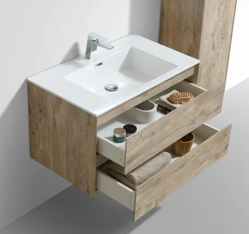 Тумба подвесная Vincea Luka 800 N.Wood VMC-1L800NW