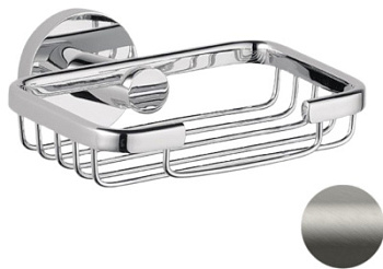 Мыльница Remer Guest GS11NPO, никель матовый брашированный