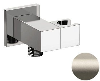 Держатель ручного душа с подключением Remer 337SXV, сталь