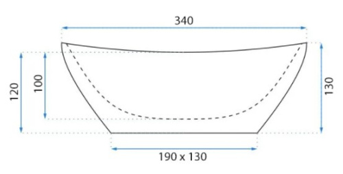 Умывальник Rea Sofia Mini White U0623