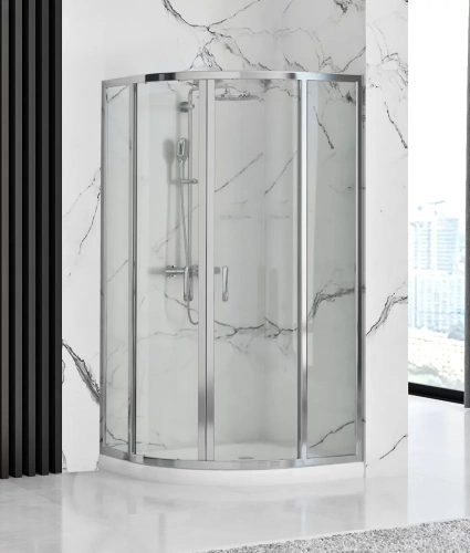 Душевой уголок Rea Look Chrome 80x80 K7904