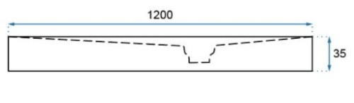 Душевой поддон Rea Black Rock 80x120 K4579