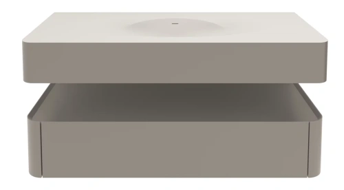 Тумба подвесная Vincea Caprise VMC-4CA120MLG светло-серый матовый