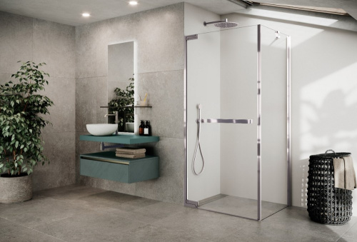 Душевой уголок Novellini (90x90) N180 N180G90-1K+N180FG90-1K