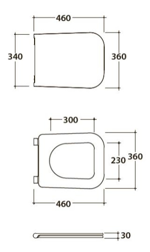 Сиденье с системой soft close Globo Stone ST022AR