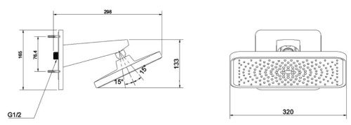 Душевая система Vincea VSFW-433TI4GM