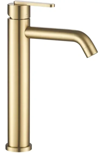 Смеситель для умывальника Rea Ontario gold matt B5509