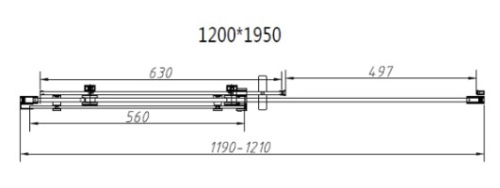 Душевой уголок Vincea Como-N VSR-4CN8012CGB