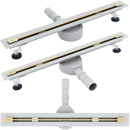 Душевой трап Rea Neo Ultra Slim Pro gold matt 700 G9804