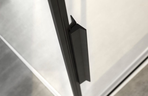 Душевой уголок Kolpa-San Libra DW 100X100-R black transparent 518440