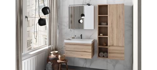 Зеркальный шкаф Kolpa-san Naomi TON 120 White 546820