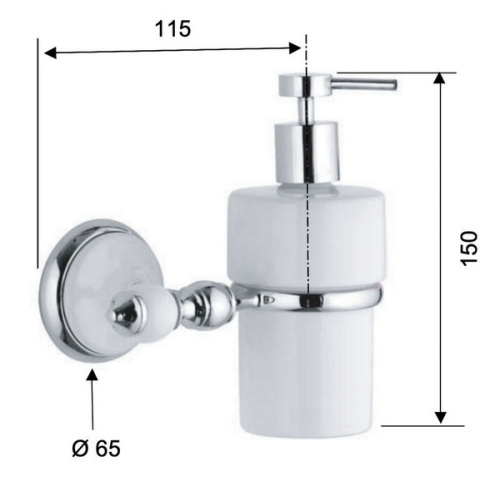 Дозатор Remer Epoca EP13CR