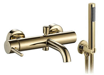 Смеситель для ванны Rea Lungo Gold B6635