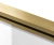 Душевая дверь Rea Rapid Slide gold matt 120 K4709