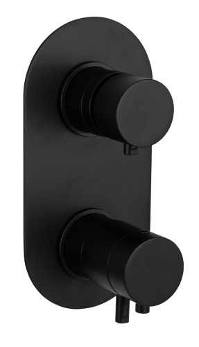 Смеситель для душа Remer Elegance NT92NO, черный матовый