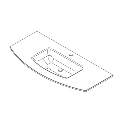 Умывальник Caprigo Legato 120 OW15-3015-R019