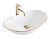 Умывальник Rea Royal Gold Edge U8570 Умывальник Rea Royal Gold Edge U8570