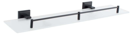 Полка стеклянная 60 см Vivi Felice Notte FL1020 N Black matt