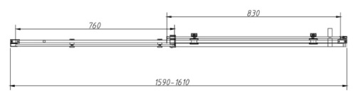 Душевой уголок Vincea Como-N VSR-4CN9016CGB