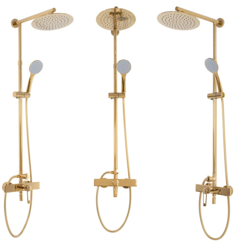 Душевая система Rea Aldi Gold P8802