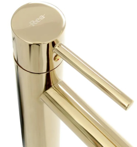 Смеситель для умывальника Rea Tess Gold B8803