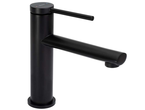 Смеситель для умывальника Rea Oval Black B6516