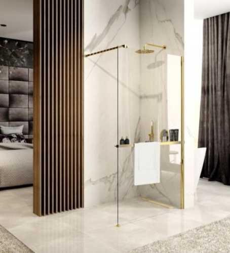 Полка для полотенец и аксессуаров Rea Evo Gold HOM-00653