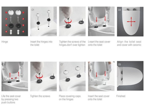 Унитаз напольный Ceramalux 1409