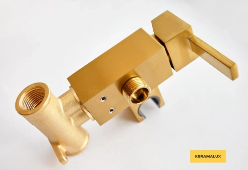 Гигиенический душ CeramaLux KBS/007 золотой матовый