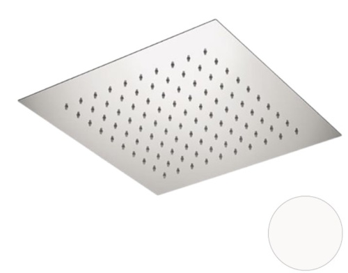 Верхний душ потолочный 44 см Remer 357EFS44BO, белый матовый