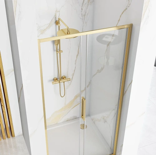 Душевая дверь Rea Rapid Slide gold 120 K5614