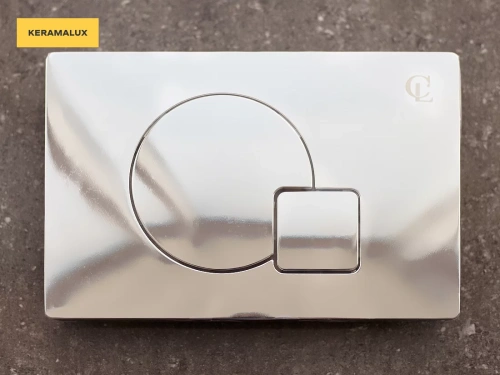 Кнопка смыва CeramaLux PC-015 хром
