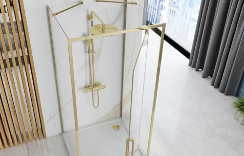 Кронштейн к боковой стенке REA Rapid gold 08542