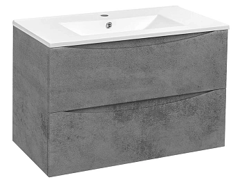 Тумба подвесная Vincea Mia 750 Beton VMC-2MC750BT