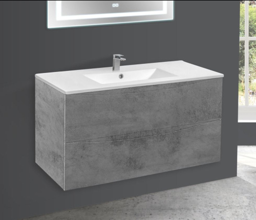 Тумба подвесная Vincea Mia 1000 Beton VMC-2MC100BT