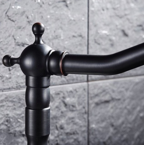 Смеситель для умывальника Rea Bona Old Black Retro B0183