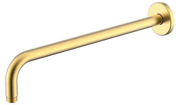 Кронштейн настенный 400 мм Nemo NM-8021BG brush gold